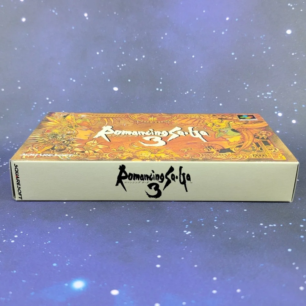 Romancing SaGa 3 (Nintendo Super Famicom) Japanese Video Game CIB Mint 1597